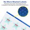 Avery Durable Waterproof Star Labels with Sure Feed, .75" x .75"